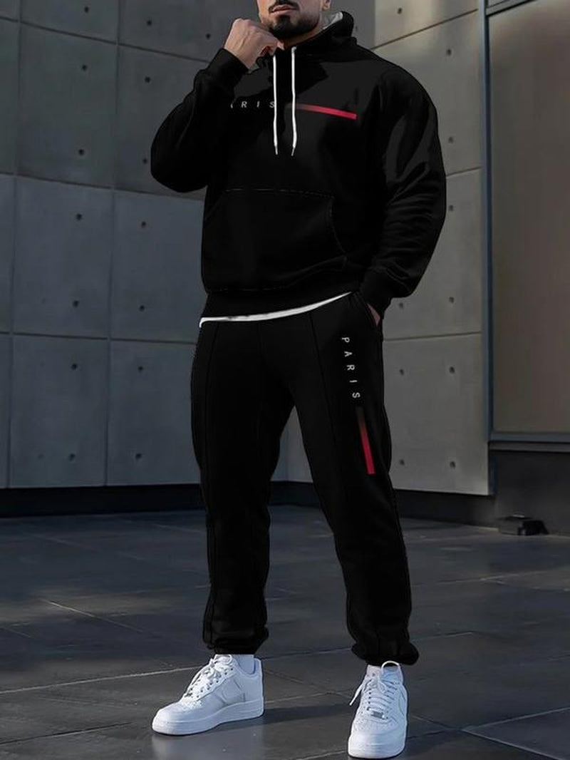 Men Women Santa Claus Print Set, 3D Casual Hoodie & Long Pants, Long Sleeve Fit Sportswear, Fall Winter Fashion Clothes, Christmas Apparel Men & Women Santa Claus Printed Set, 3Dcasual Hoodie and Pants, Long Sleeve Fittedsportswear, Fall Winter Fashion