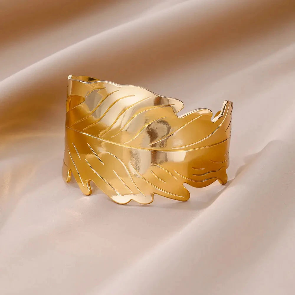 Golden Wave Cuff