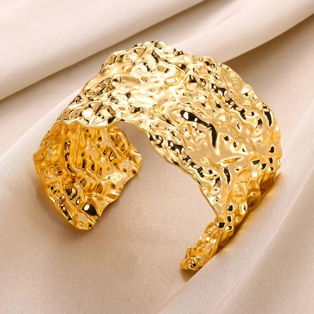 Golden Wave Cuff
