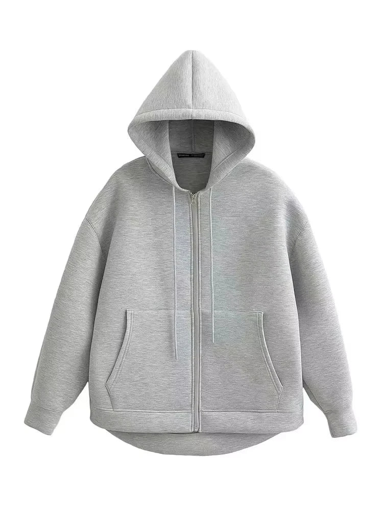 Winter  Women's Zipper Hoodie