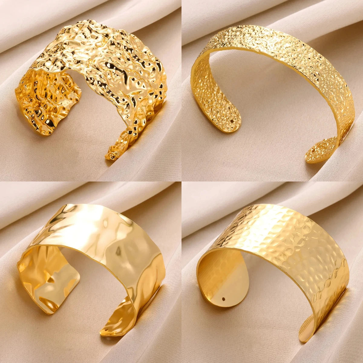 Golden Wave Cuff