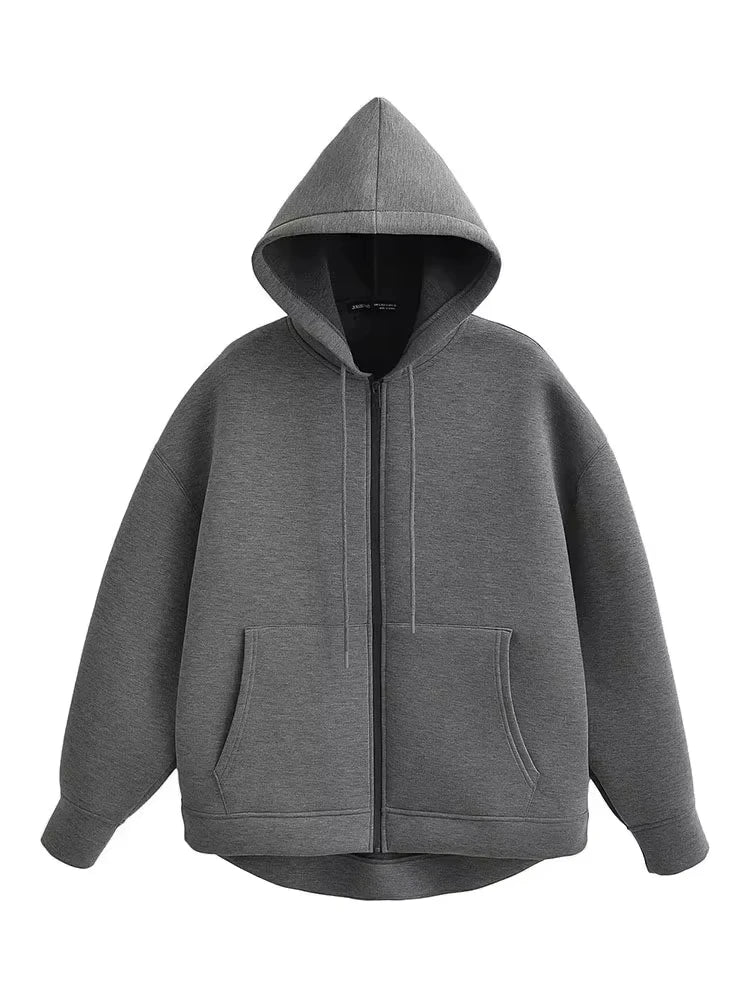 Winter  Women's Zipper Hoodie