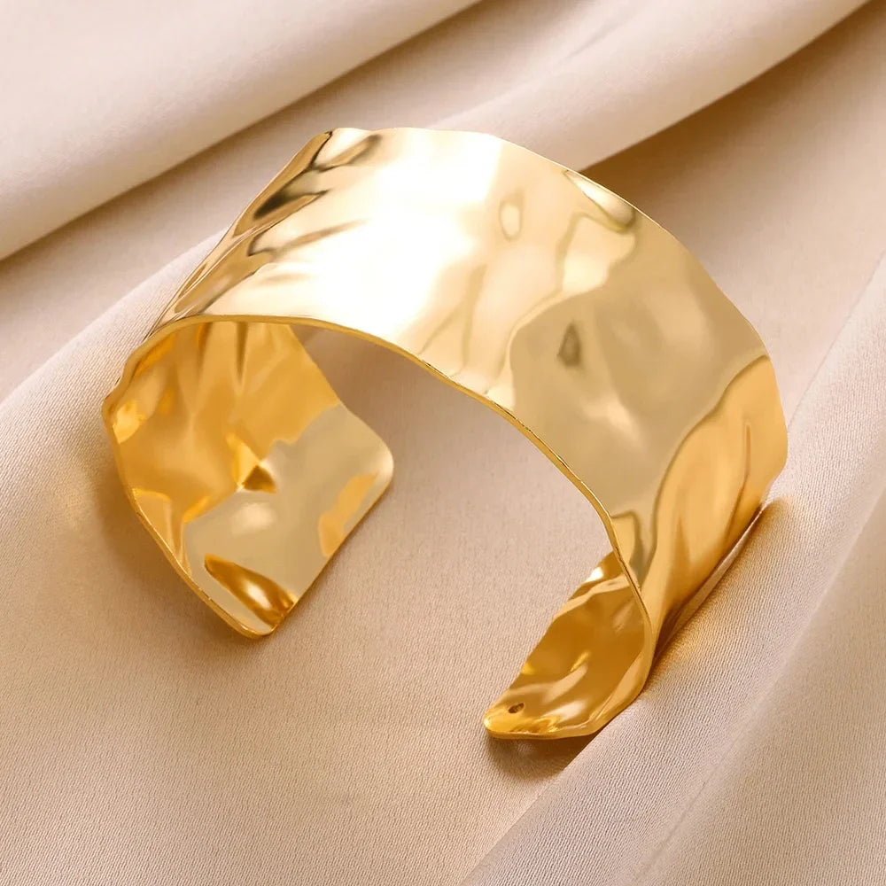 Golden Wave Cuff